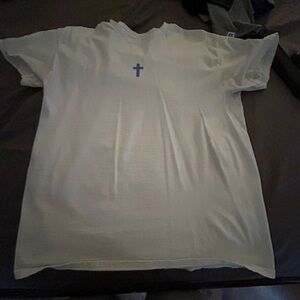 white jesus saves shirt size medium